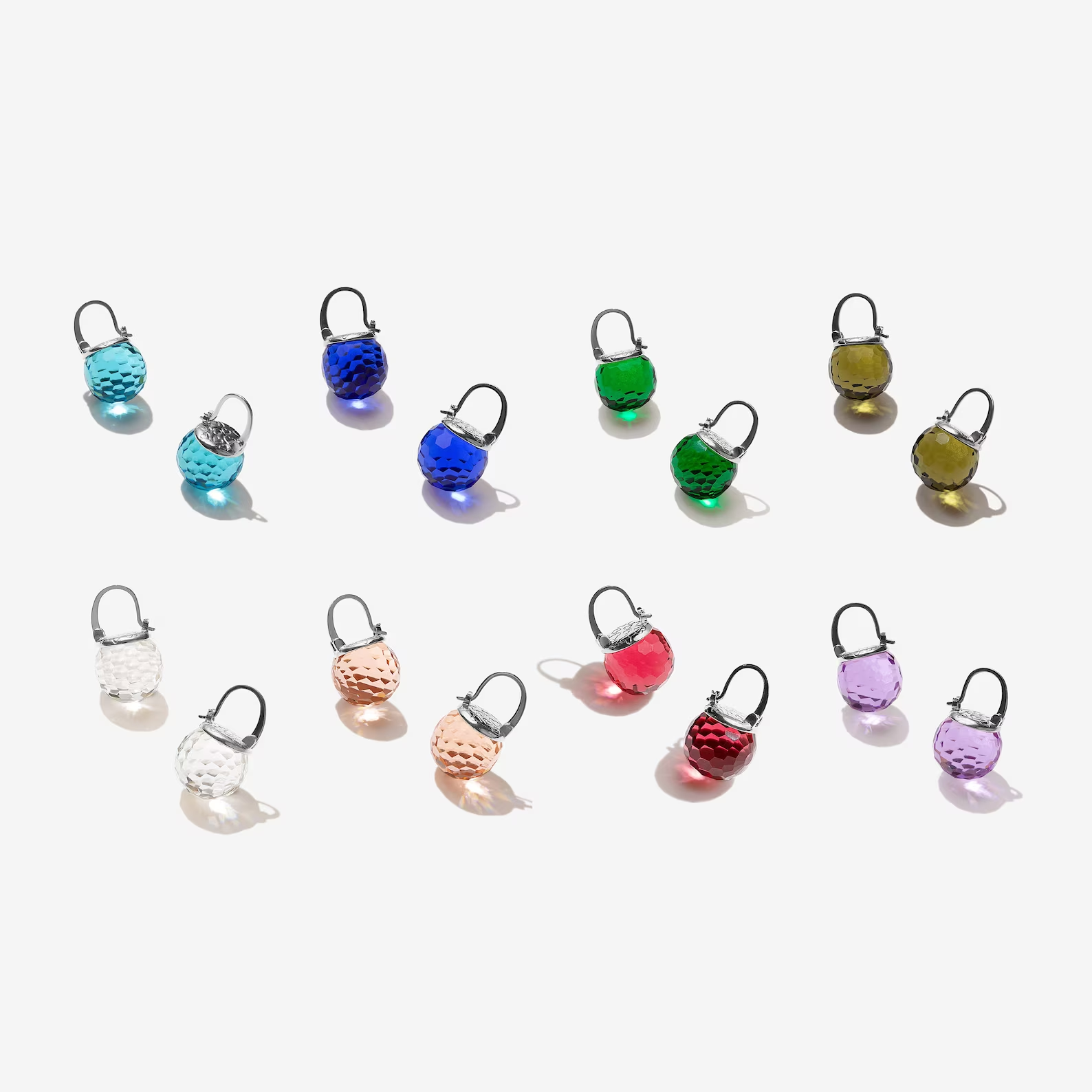 Sphere Crystal Earrings