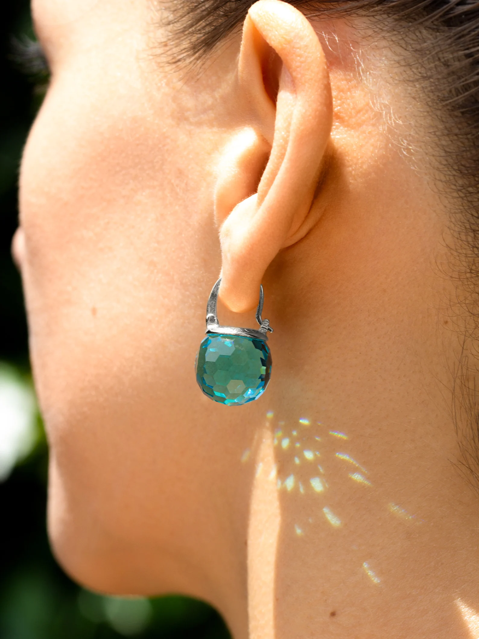 Sphere Crystal Earrings