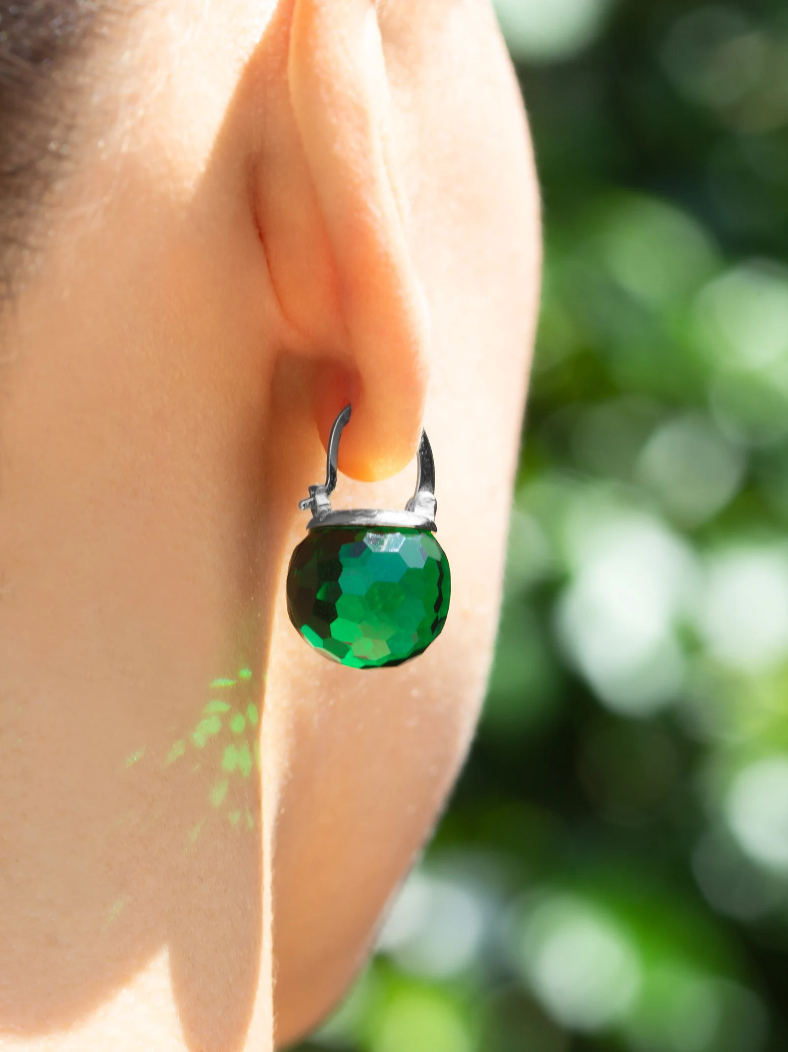 Sphere Crystal Earrings