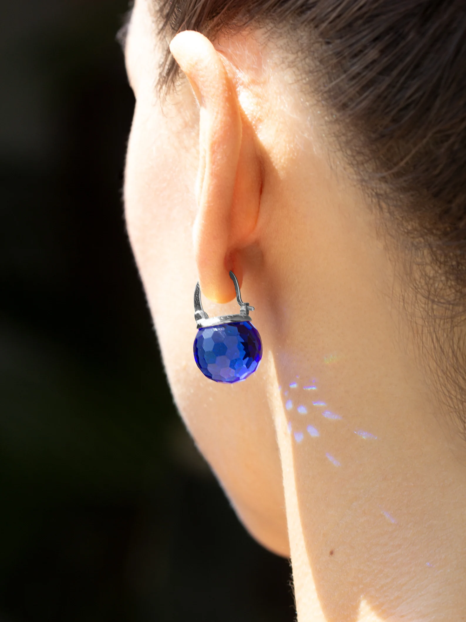 Sphere Crystal Earrings