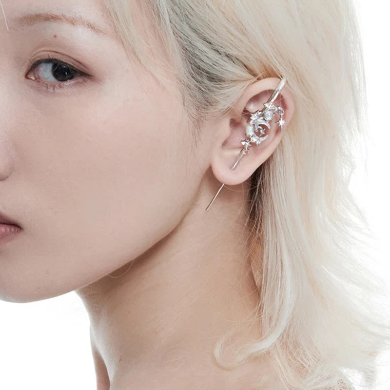 MYTH OF THE MOON S925 Ear Hook Needle Piercing Earring