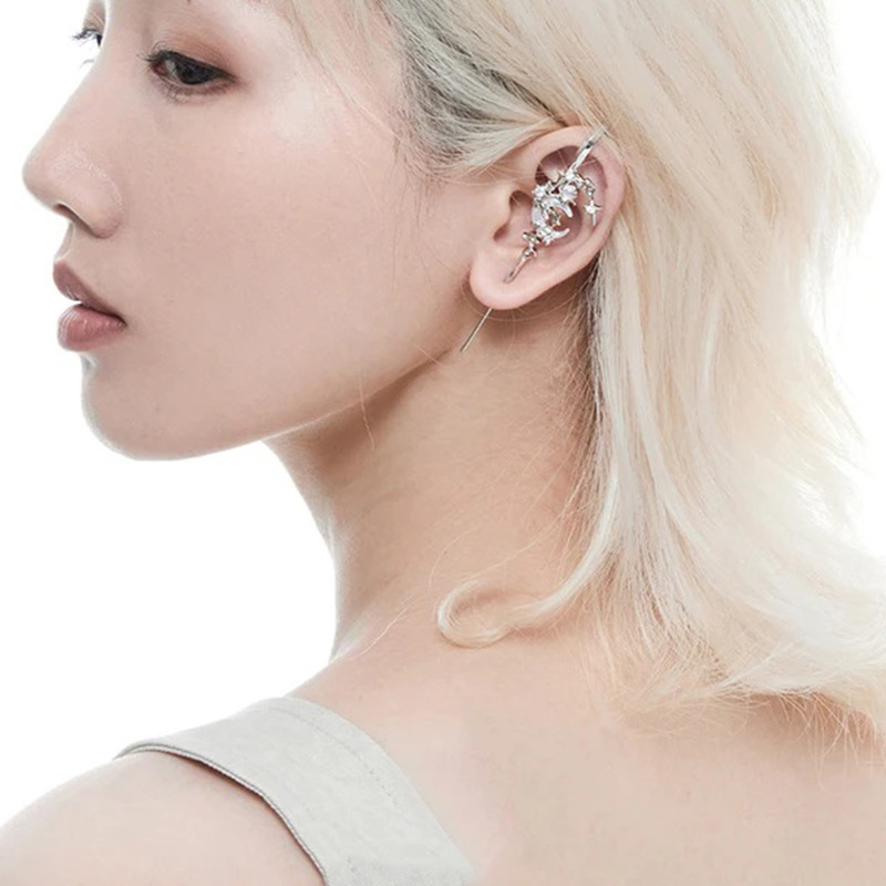MYTH OF THE MOON S925 Ear Hook Needle Piercing Earring