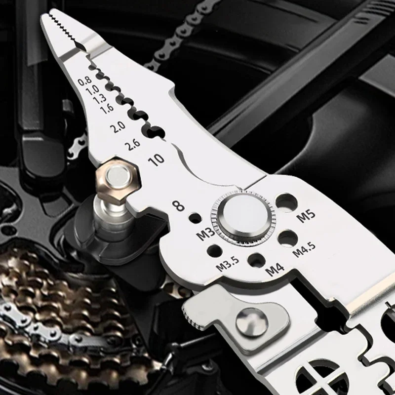 🛒2024 New Arrival🔥Multifunctional Wire Stripper Crimper Cable Cutter Pliers