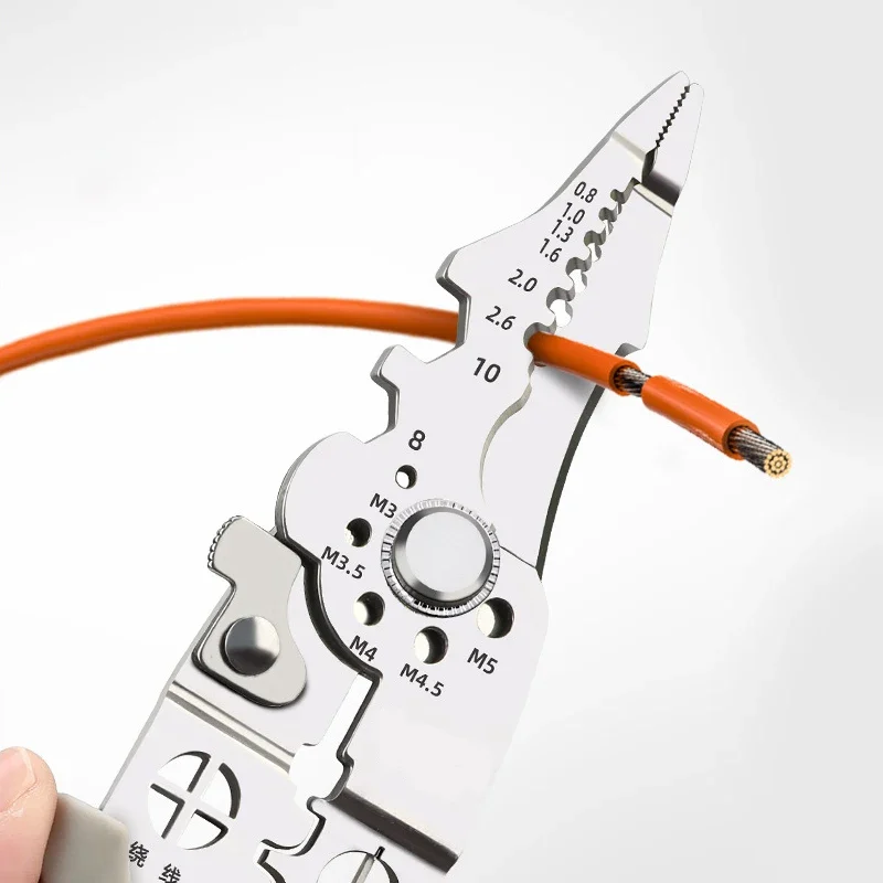 🛒2024 New Arrival🔥Multifunctional Wire Stripper Crimper Cable Cutter Pliers