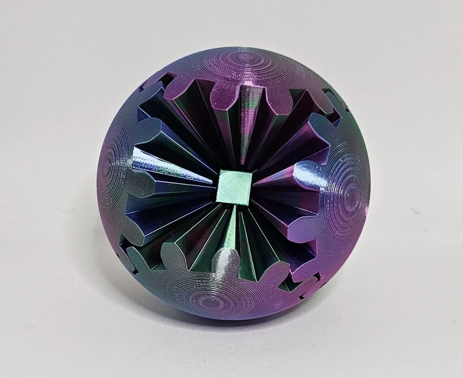 The Steampunk Whirling Wonder Fidget (Gear Ball)