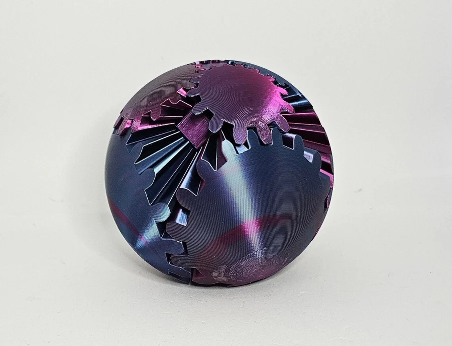The Steampunk Whirling Wonder Fidget (Gear Ball)