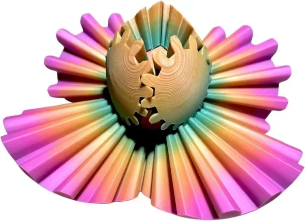 The Steampunk Whirling Wonder Fidget (Gear Ball)