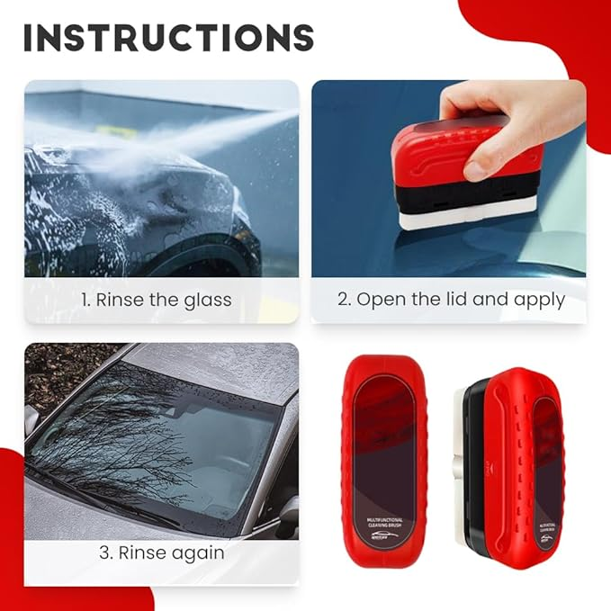 Car Windshield Hydrophobic Coating