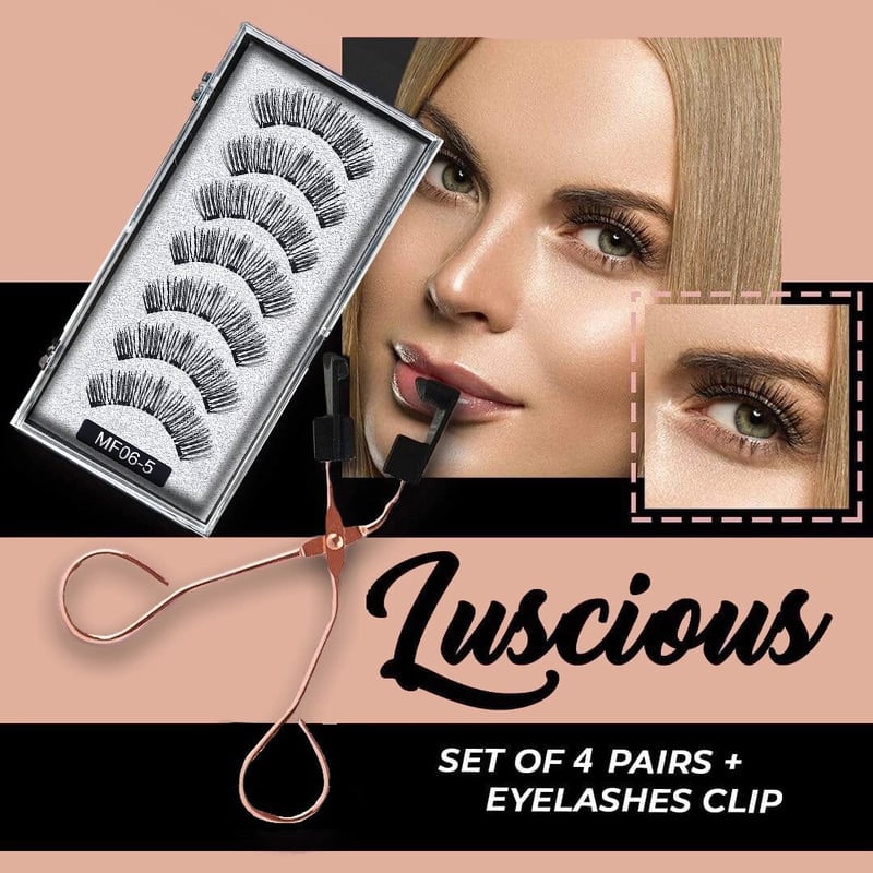 🔥LAST DAY SALE-49% OFF🔥 REUSABLE  MAGNETIC EYELASH KIT
