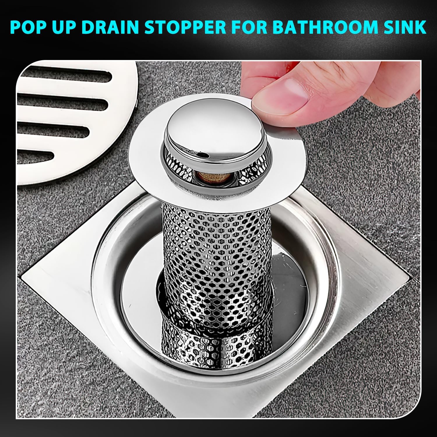 Hair Catching Sink Drain