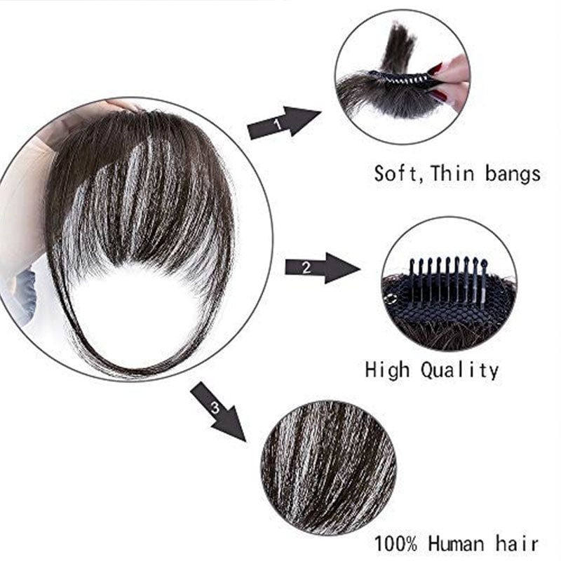 🔥Hot Sale 50%OFF🔥 Clip in Bangs (Human Hair)