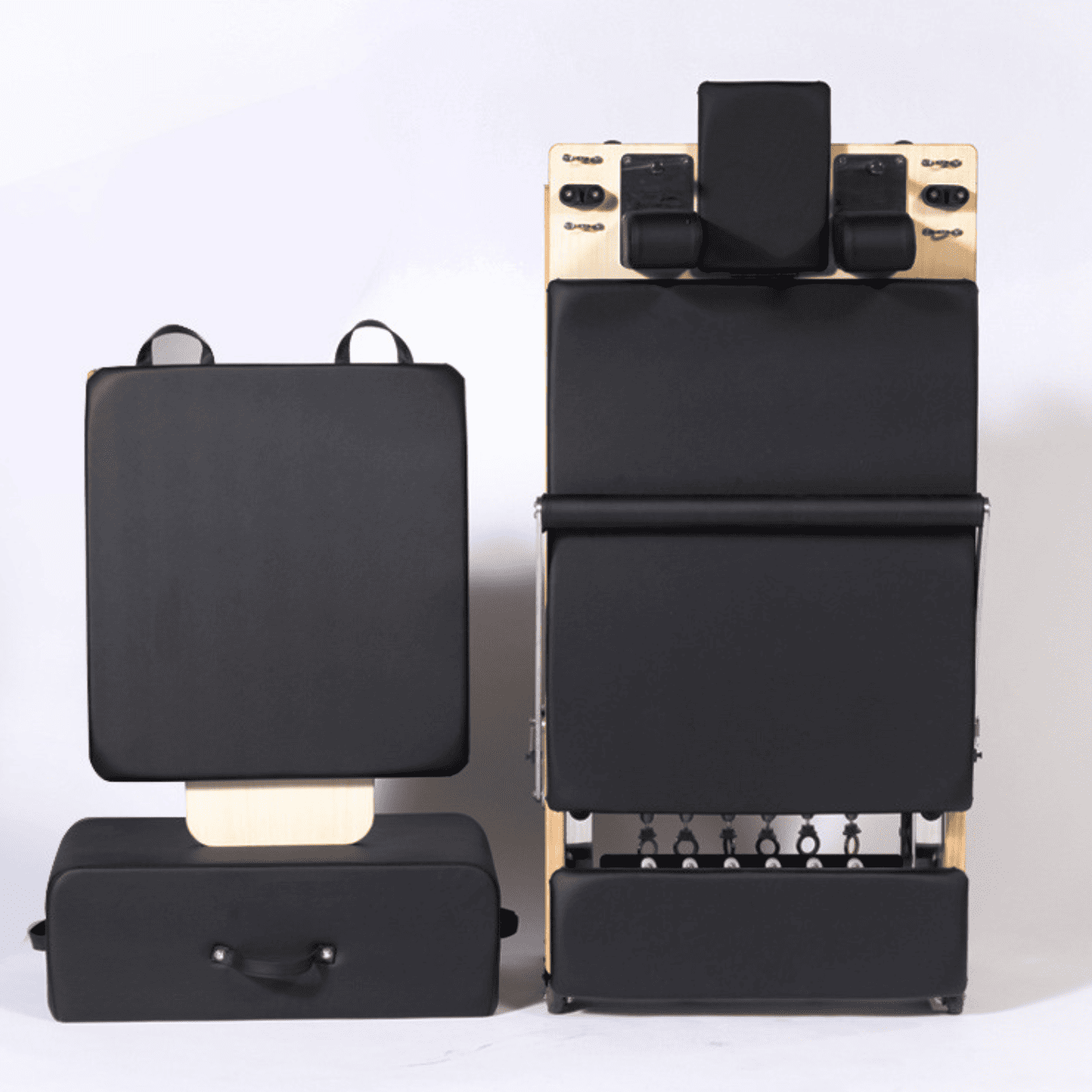 Portable Foldable Wooden Pilates Reformer