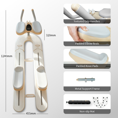 Spine Twist & Stretch Trainer Effective Waist & Spine Workout