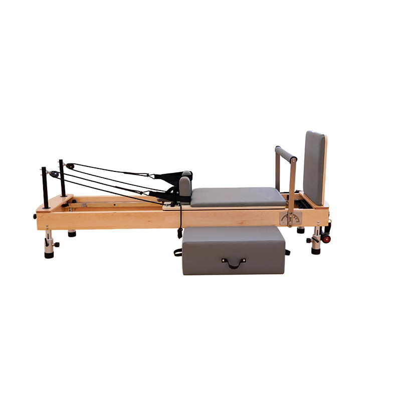Maple Wood Adjustable Footer Pilates Reformer