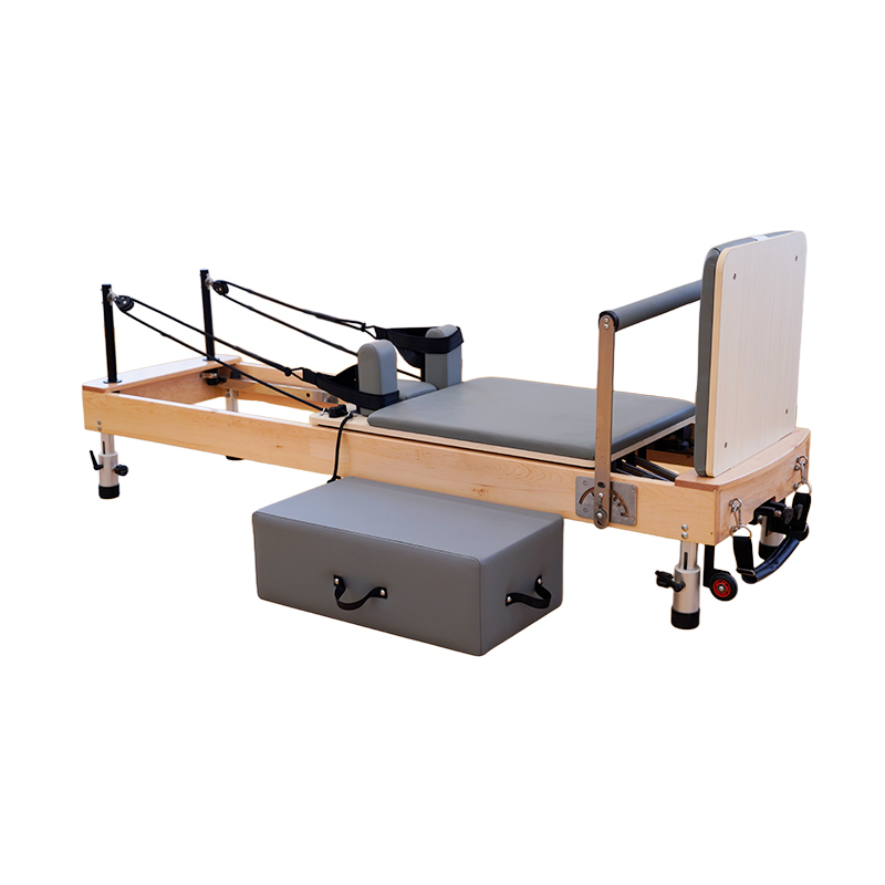 Maple Wood Adjustable Footer Pilates Reformer