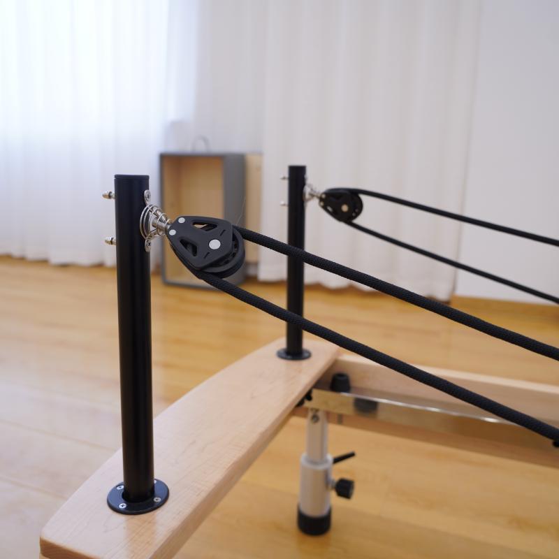 Maple Wood Adjustable Footer Pilates Reformer