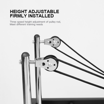 Foldable Pilates Reformer With Extended Legs