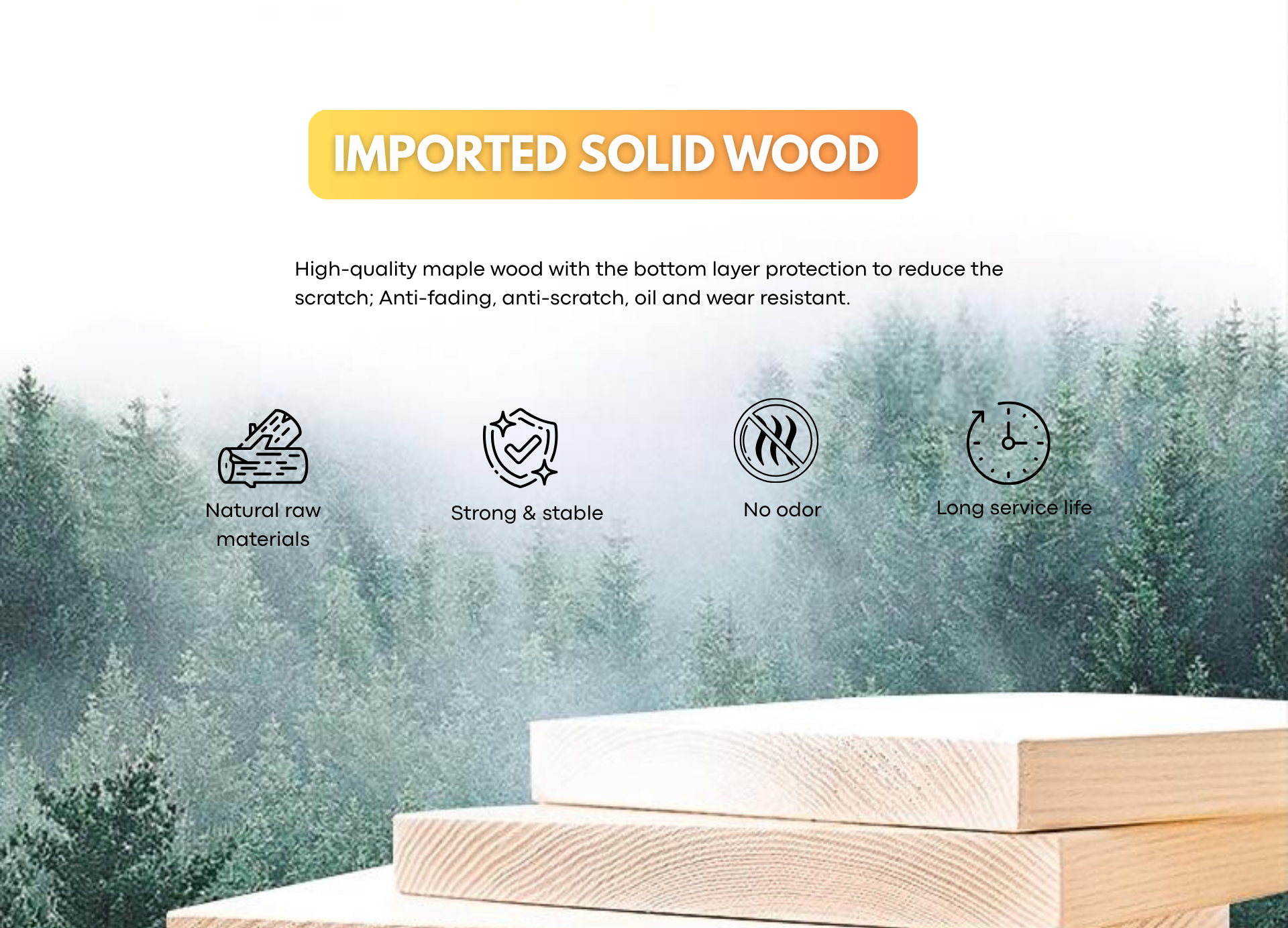 maple wood of standard maple folding pilates reformer