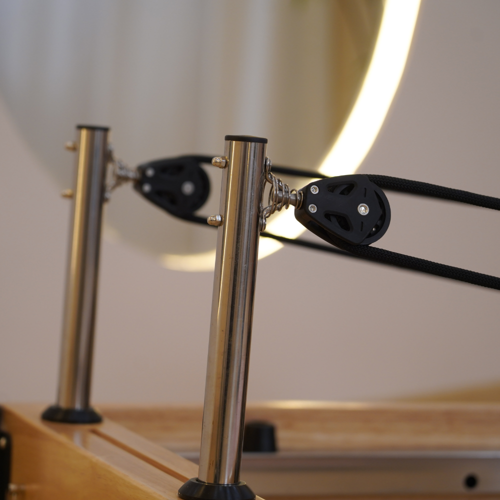 Portable Foldable Workout Wooden Pilates Reformer