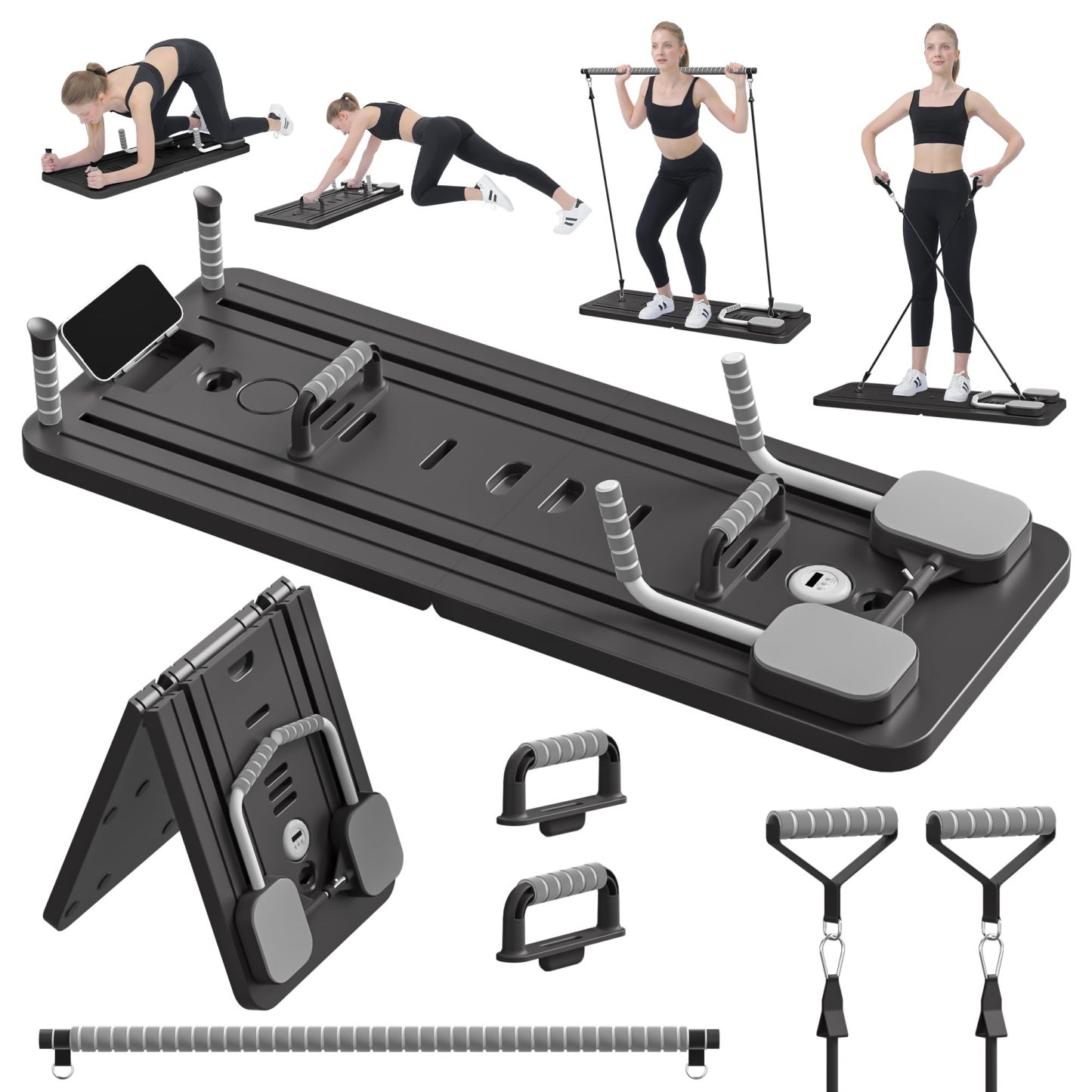 6-in-1 Portable Pilates Board