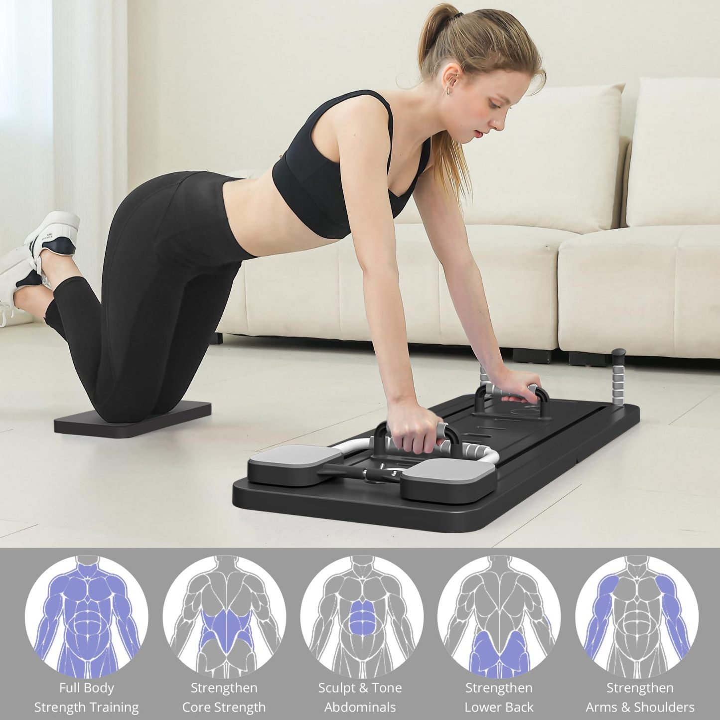 6-in-1 Portable Pilates Board