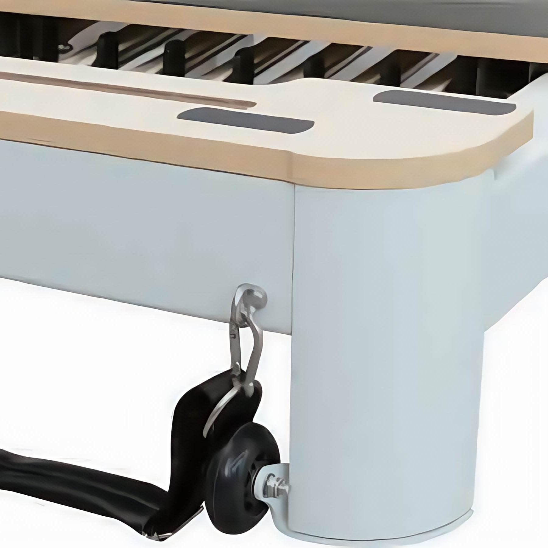 Compact Aluminum Alloy Frame Black Pilates Reformer