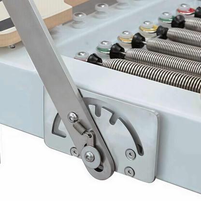 Compact Aluminum Alloy Frame Black Pilates Reformer