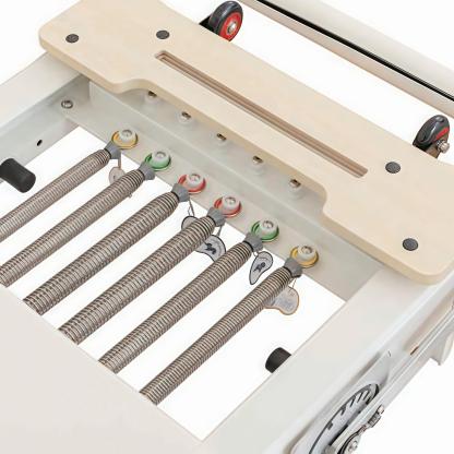 Pro Aluminum Alloy Frame White Foldable Pilates Reformer