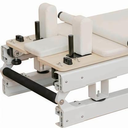 Pro Aluminum Alloy Frame White Foldable Pilates Reformer