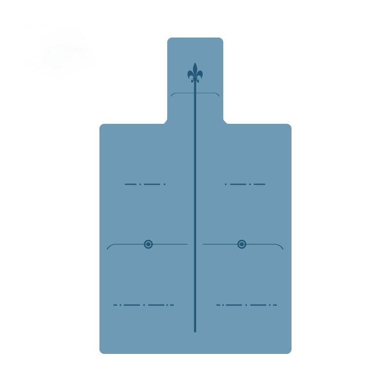 Pilates Reformer Anti - Slip Cover with Positioning Lines