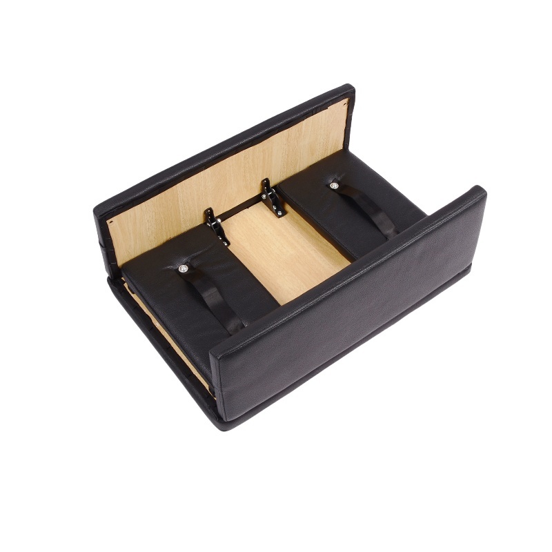 Foldable Pilates Reformer Sitting Box Oak | Black