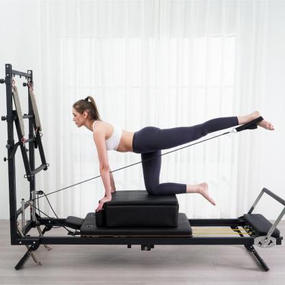 Foldable Pilates Reformer With Tower