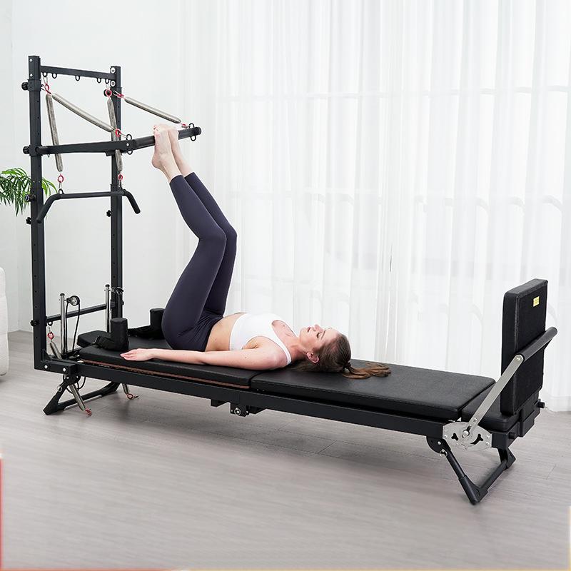 Foldable Pilates Reformer With Tower