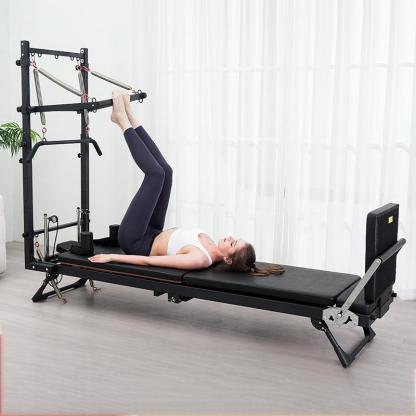 Foldable Pilates Reformer With Tower