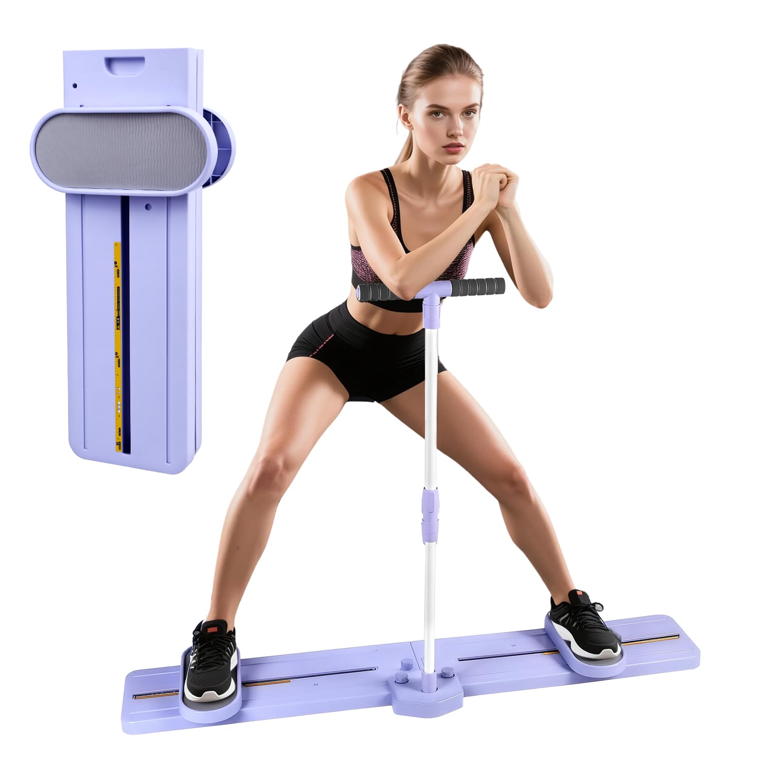Home Leg Exercise/Slimming Fitness Portable Ski Machine Pilates Board