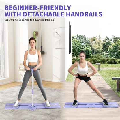 Home Leg Exercise/Slimming Fitness Portable Ski Machine Pilates Board