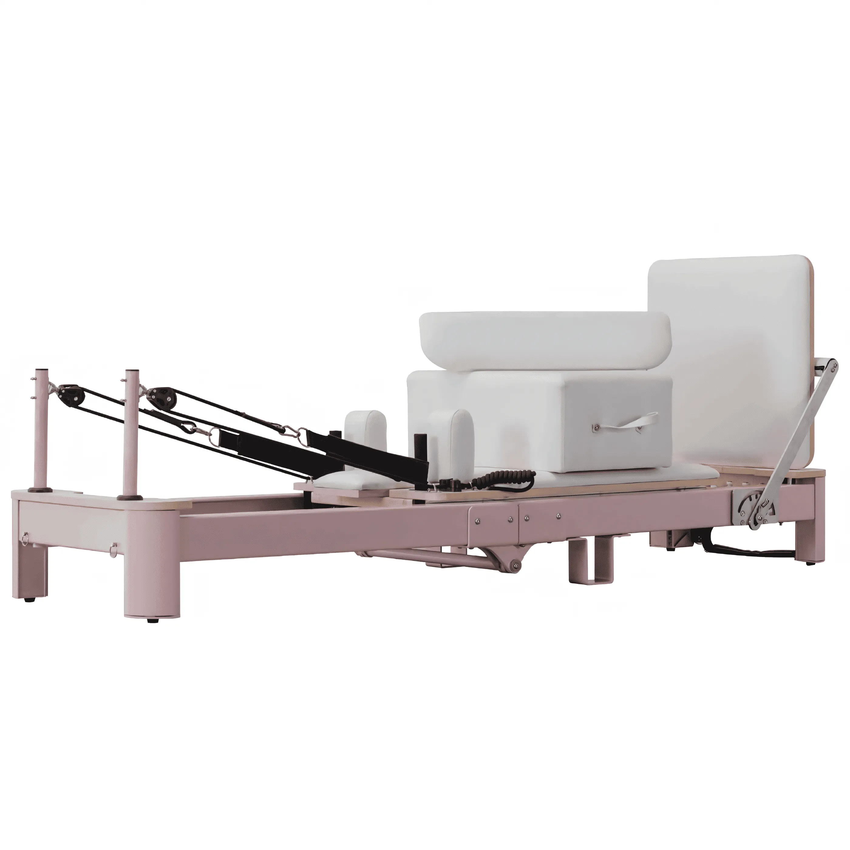https://www.jusaisports.com/products/pink-aluminum-alloy-frame-folding-pilates-reformer-white