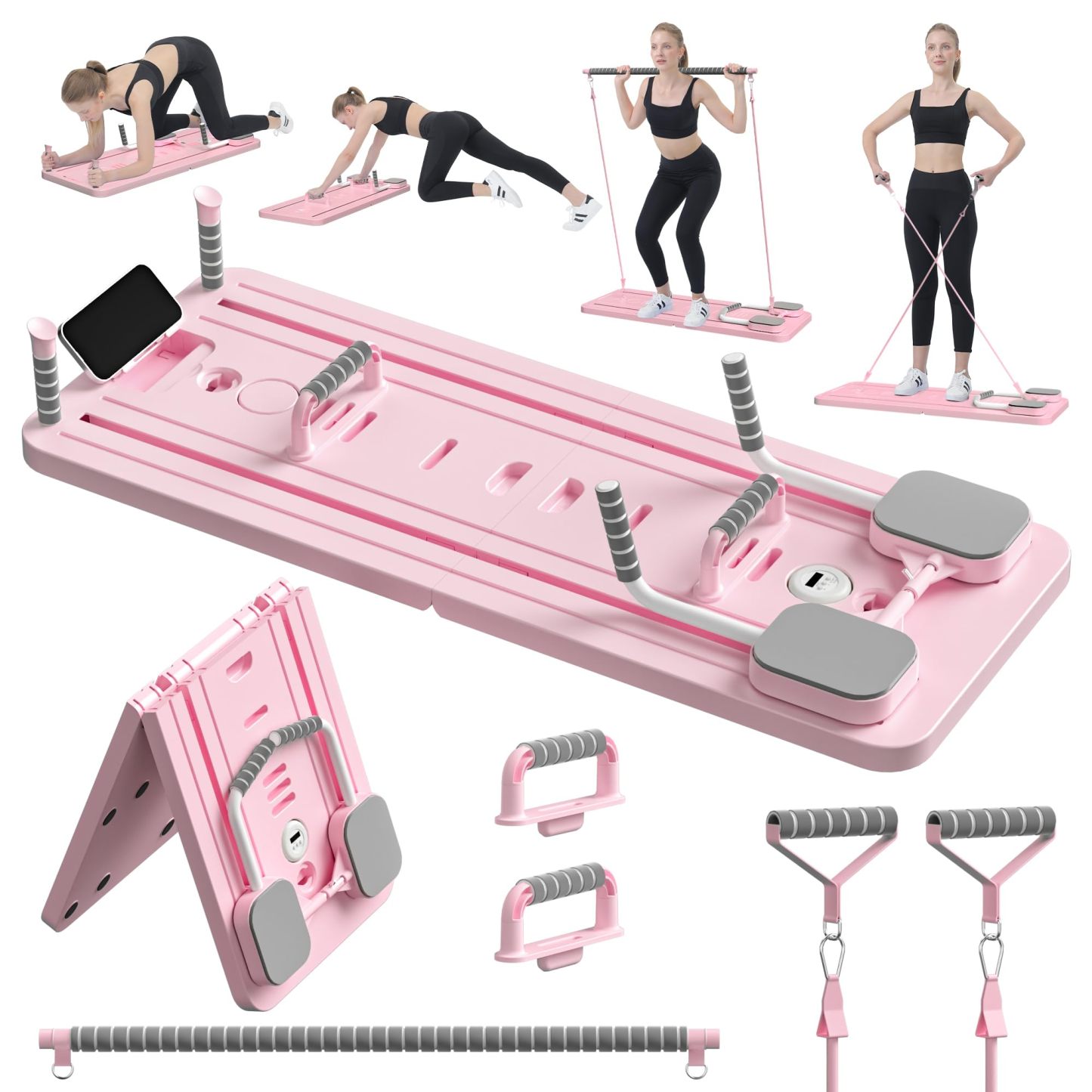 6-in-1 Portable Pilates Board