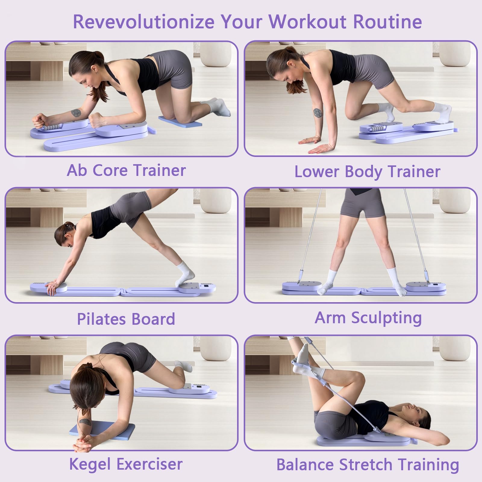Detachable Pilates Board 