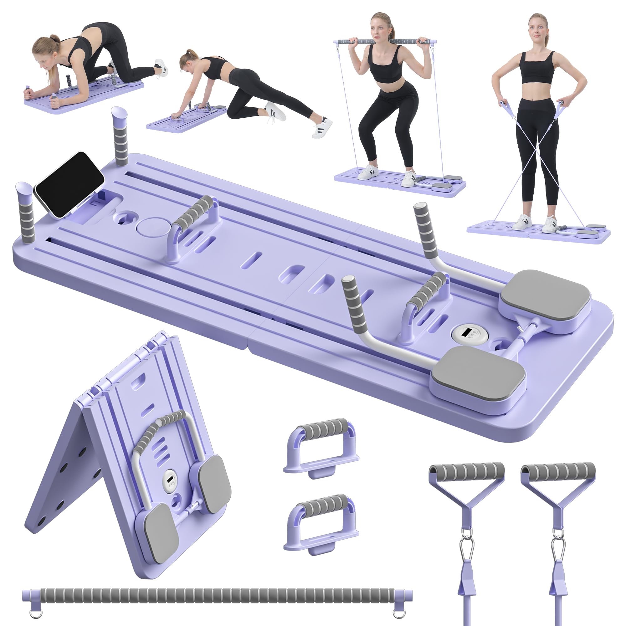 6-in-1 Portable Pilates Board