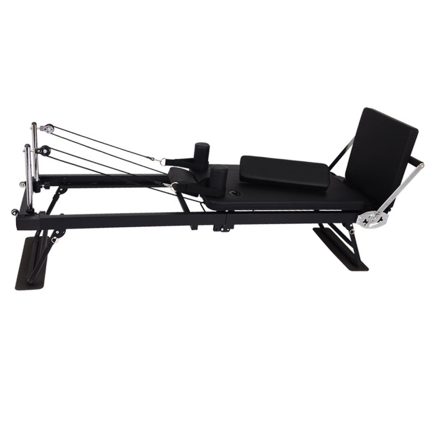 Standard Home Workout Foldable Pilates Reformer With Jumpboard