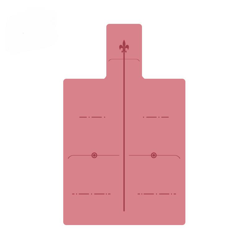 Pilates Reformer Anti - Slip Cover with Positioning Lines