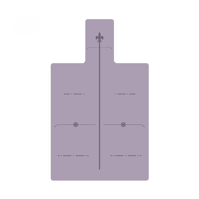 Pilates Reformer Anti - Slip Cover with Positioning Lines