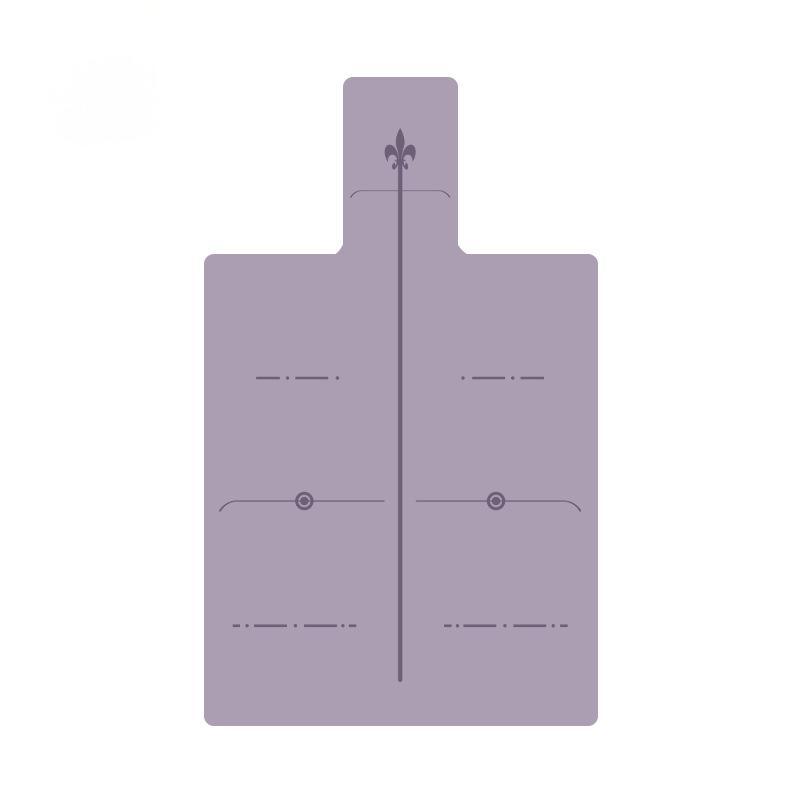 Pilates Reformer Anti - Slip Cover with Positioning Lines