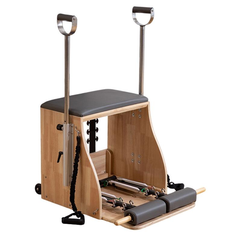 Oak Wooden Pilates Combo Chairs