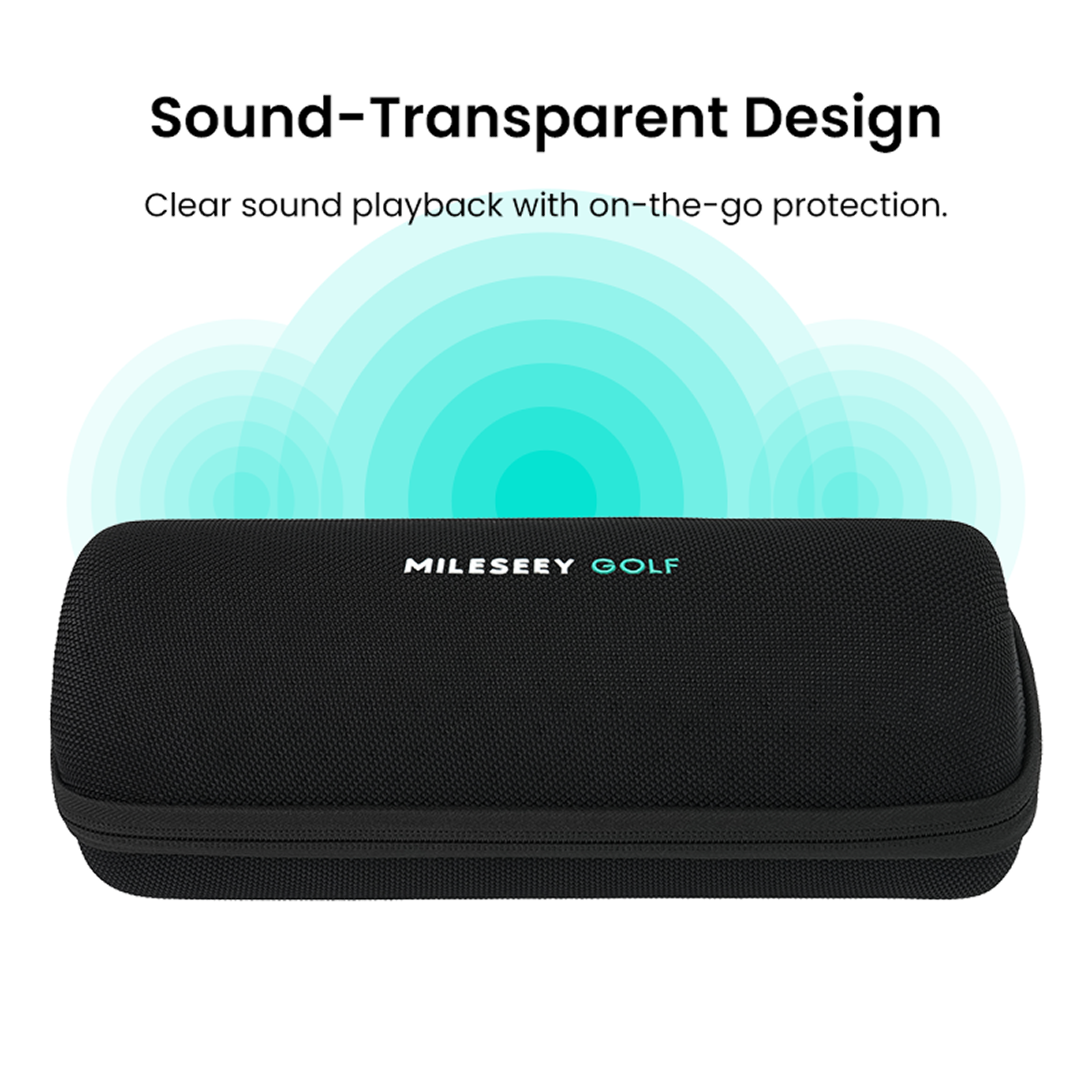 MILESEEY GeneSonic SonicShell™ Carrying Case