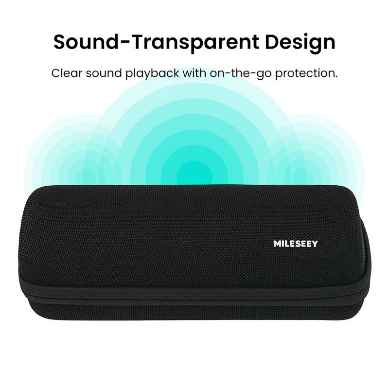 MILESEEY GeneSonic SonicShell™ Carrying Case