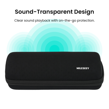 MILESEEY GeneSonic SonicShell™ Carrying Case