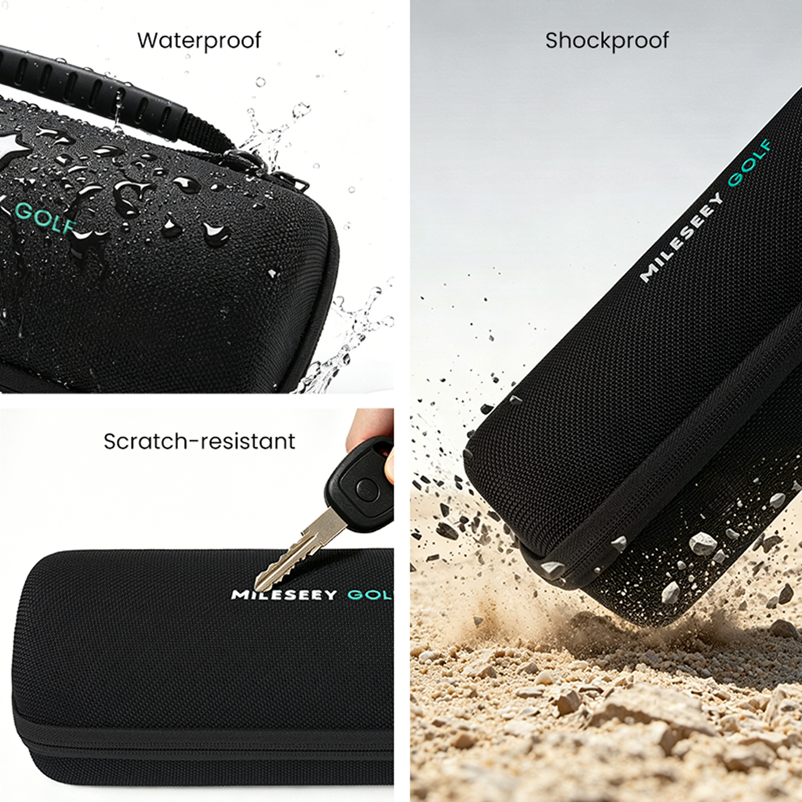 MILESEEY GeneSonic SonicShell™ Carrying Case