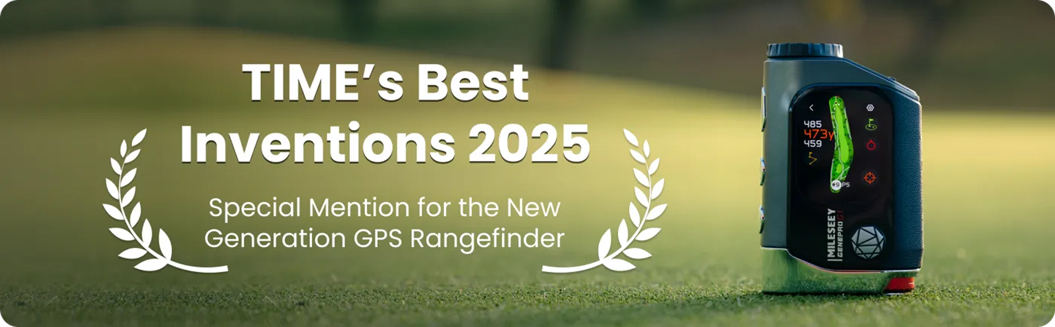 GenePro G1 GPS rangefinder with TIME's Best Inventions 2025 award